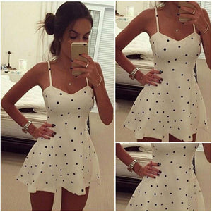 Sexy Women Summer Beach Sleeveless Bodycon Casual Party Short Mini Dress